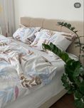 Комплект постільної білизни фланелева, постіль, натуральна