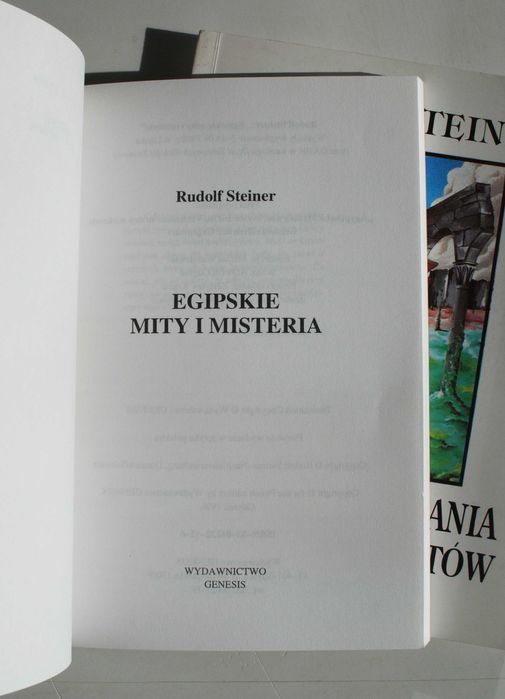 Droga do poznania wyższych światów i Egipskie mity - Steiner