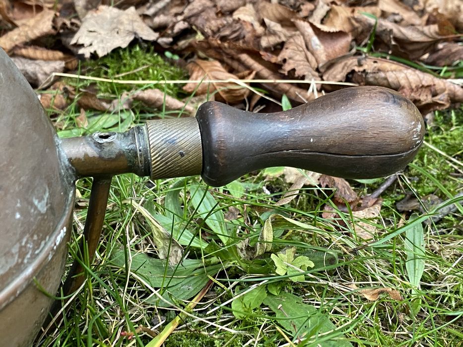 Francuski miedziany opryskiwacz „Le Phenix, Pulverisateur, Bruxelles”