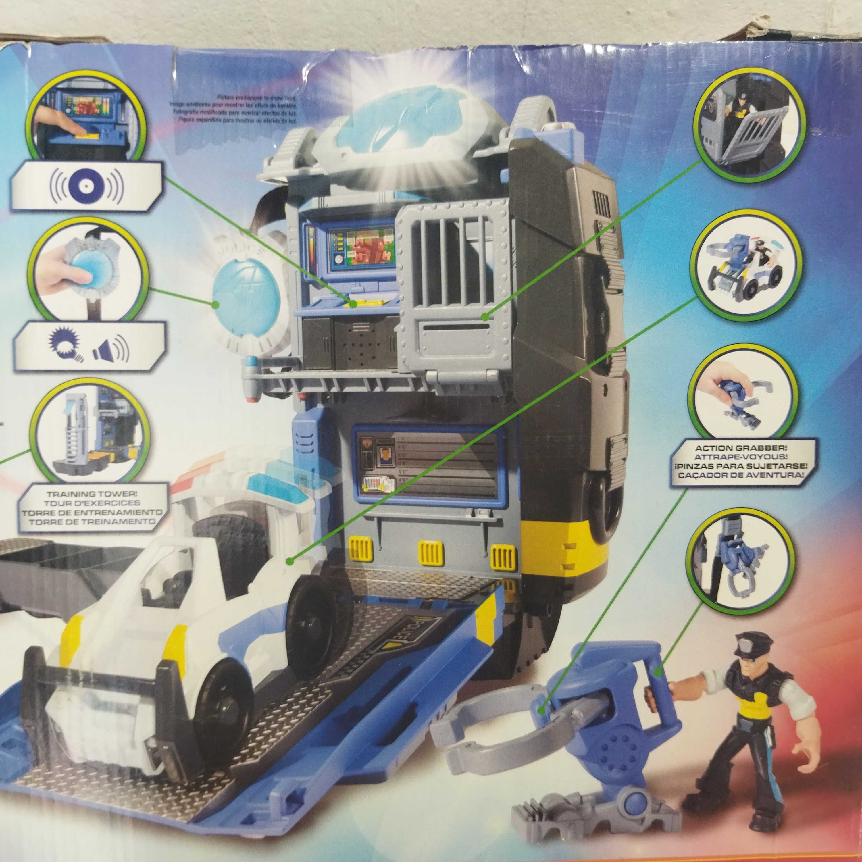 PLAYSKOOL komisariat policji plecak świeci gra