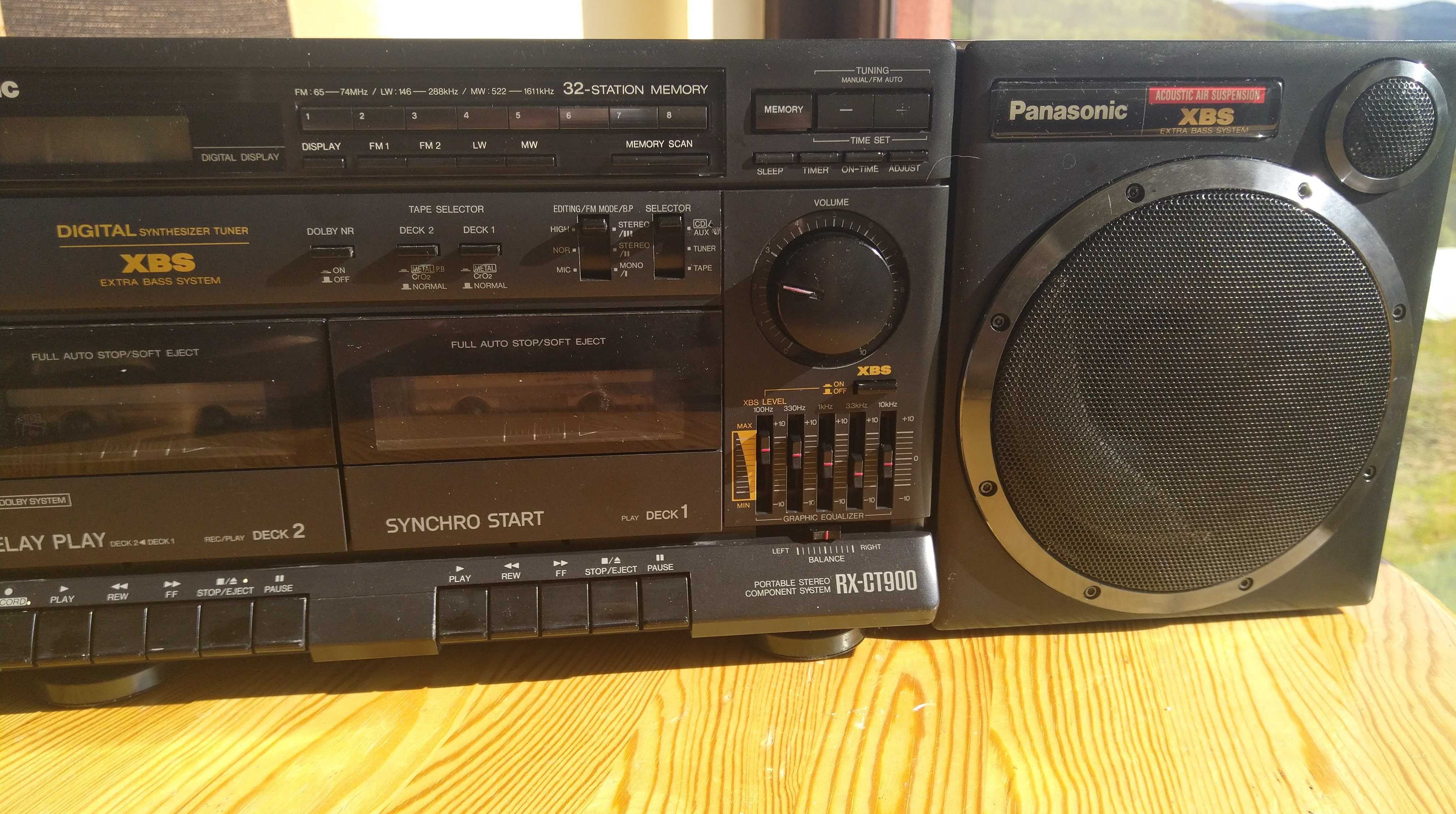 Boombox Panasonic RX-CT9000 z Bluetuthem