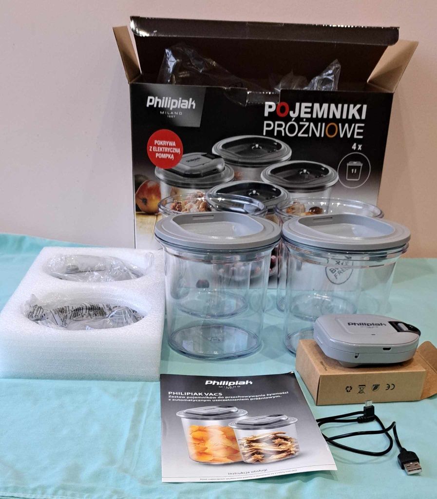 Pojemniki próżniowe