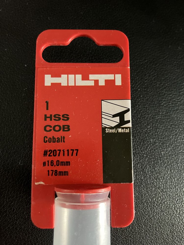 Hilti Wiertło kręte HSS Co 16.0x178mm
