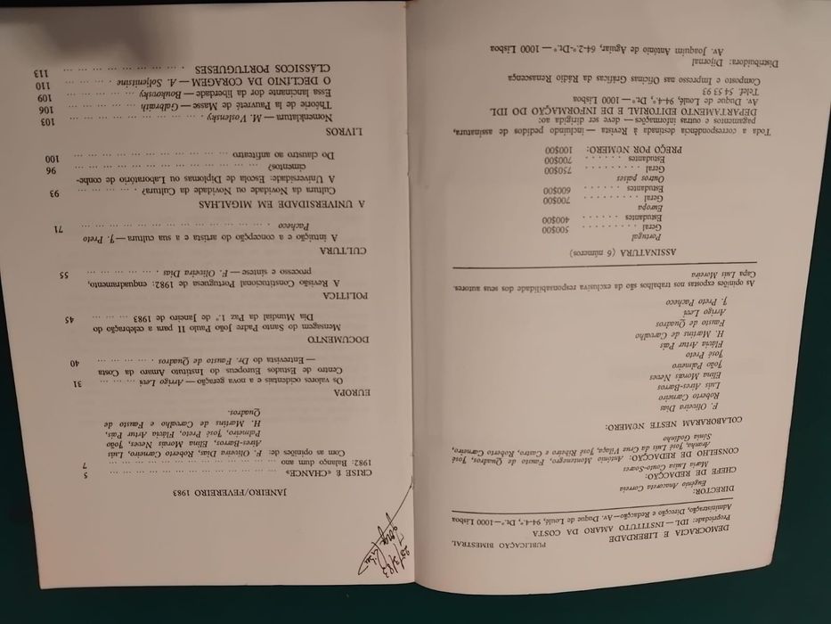 Revista Democracia e Liberdade