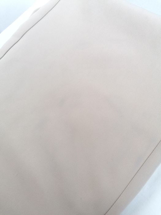 Calças Beges Largas