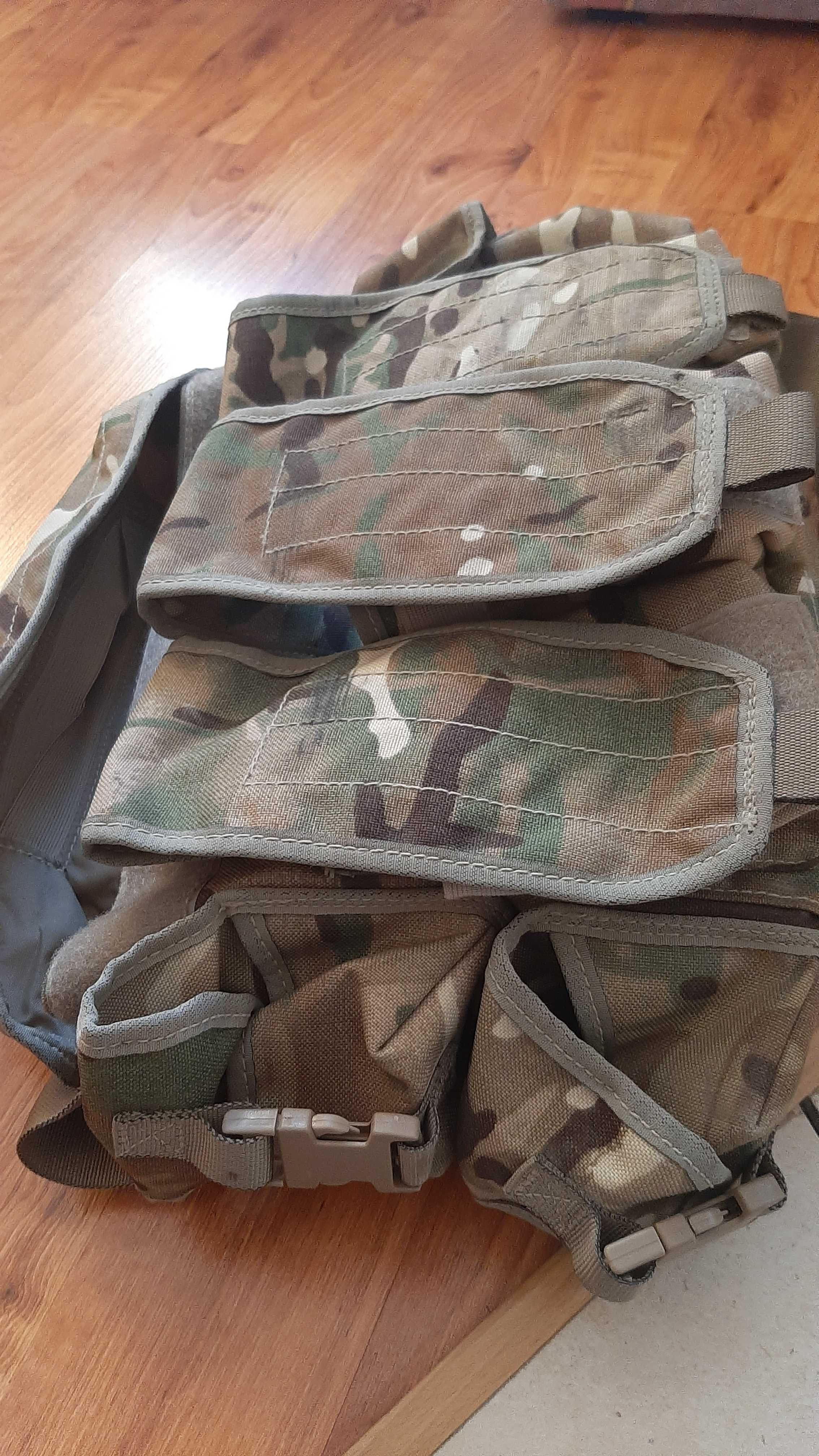 Brytyjska torba amunicyjna grab bag MTP multicam