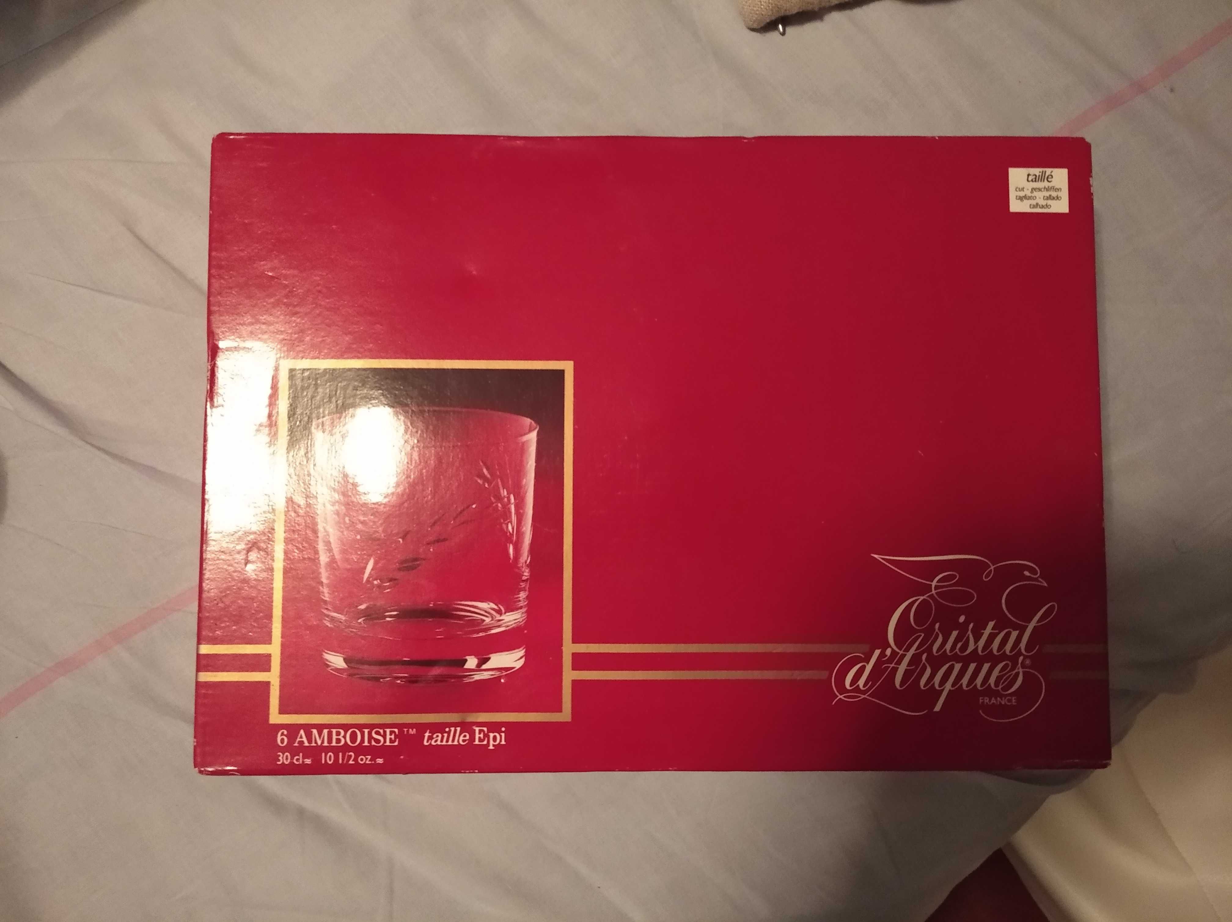 copos cristal d'arques de Whisky
