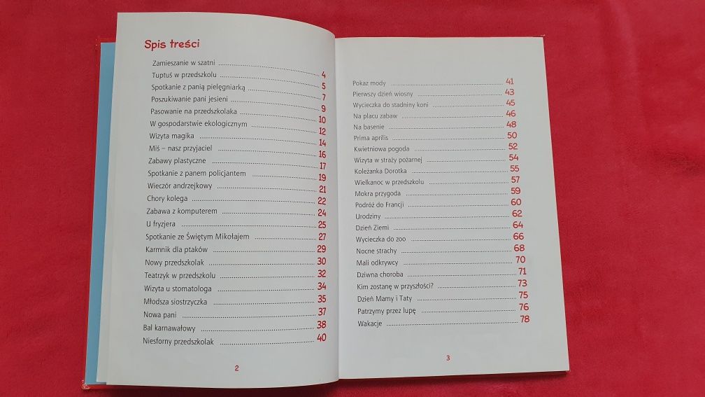 Książeczka Bajki dla dzieci Wesołe przedszkolaki