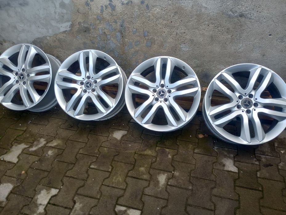20 Cali 5x112 Mercedes GLE ML GLS GLE Oryginalne Alufelgi 8,5j et62