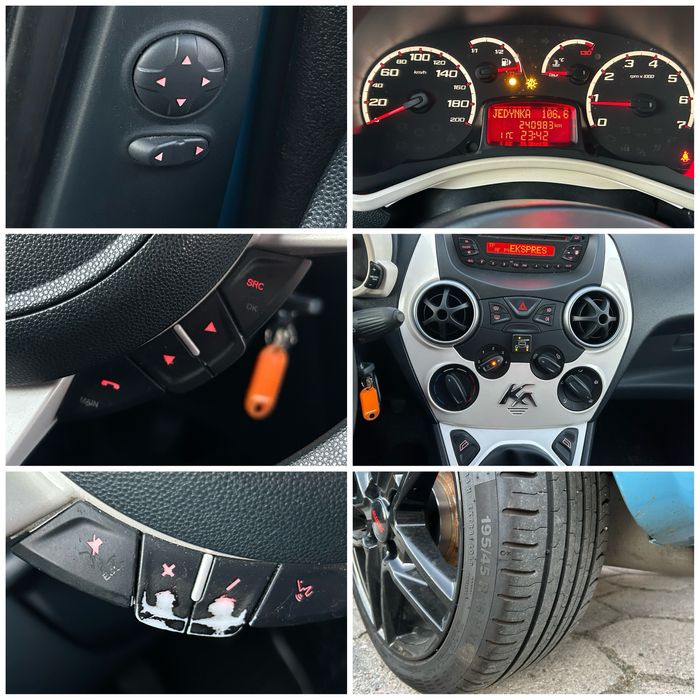 Ford KA 1.2 benzyna GAZ LPG do 2030 Klimatyzacja Alufelgi 16 ZAMIANA