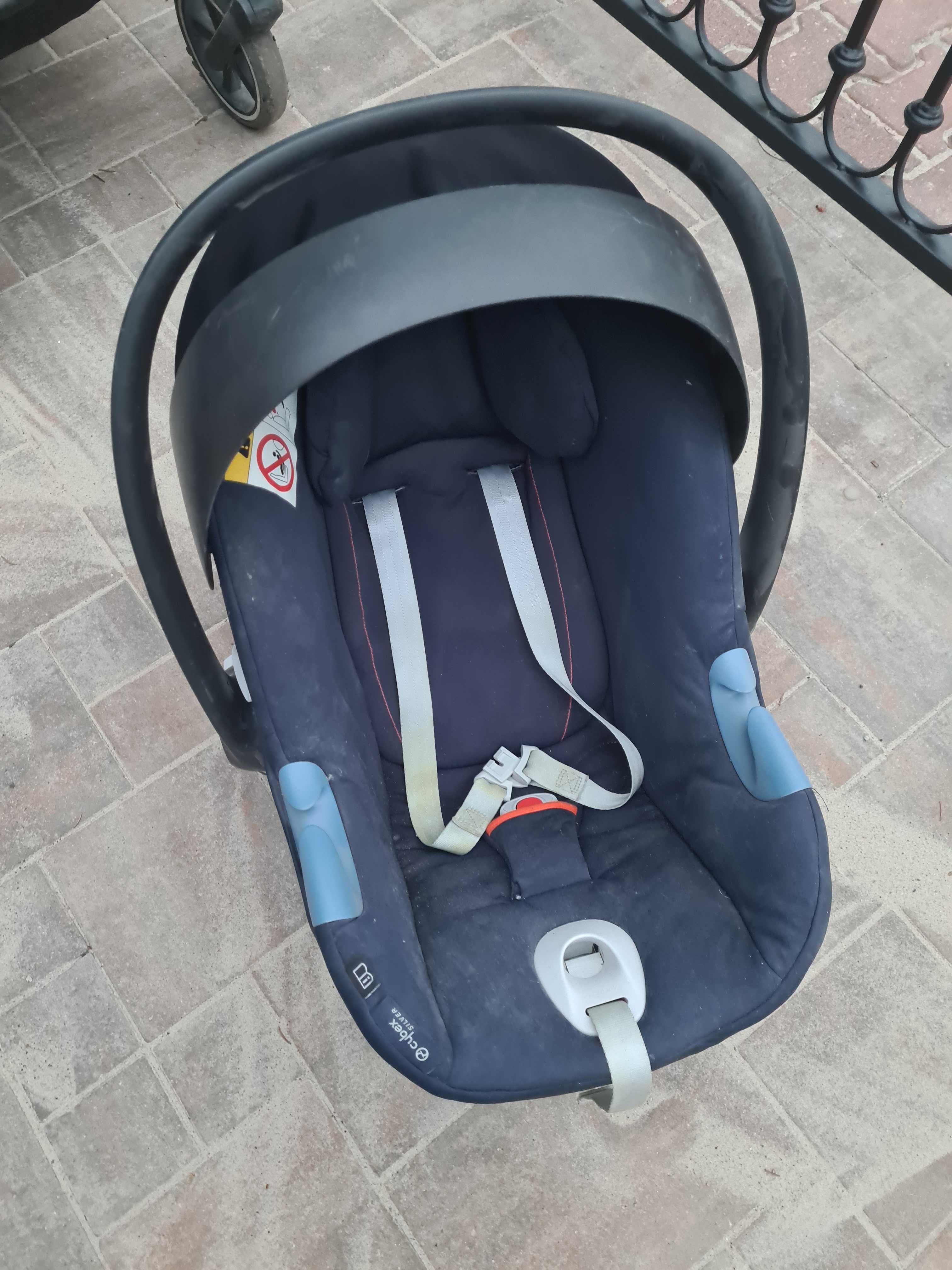 Wózek spacerowy Cybex nosidełko adapter zestaw stan bardzo dobry