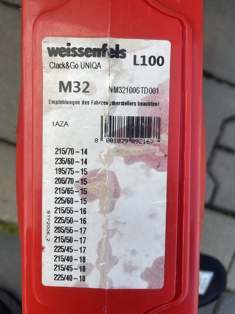 Łańcuchy na koła do samochodu