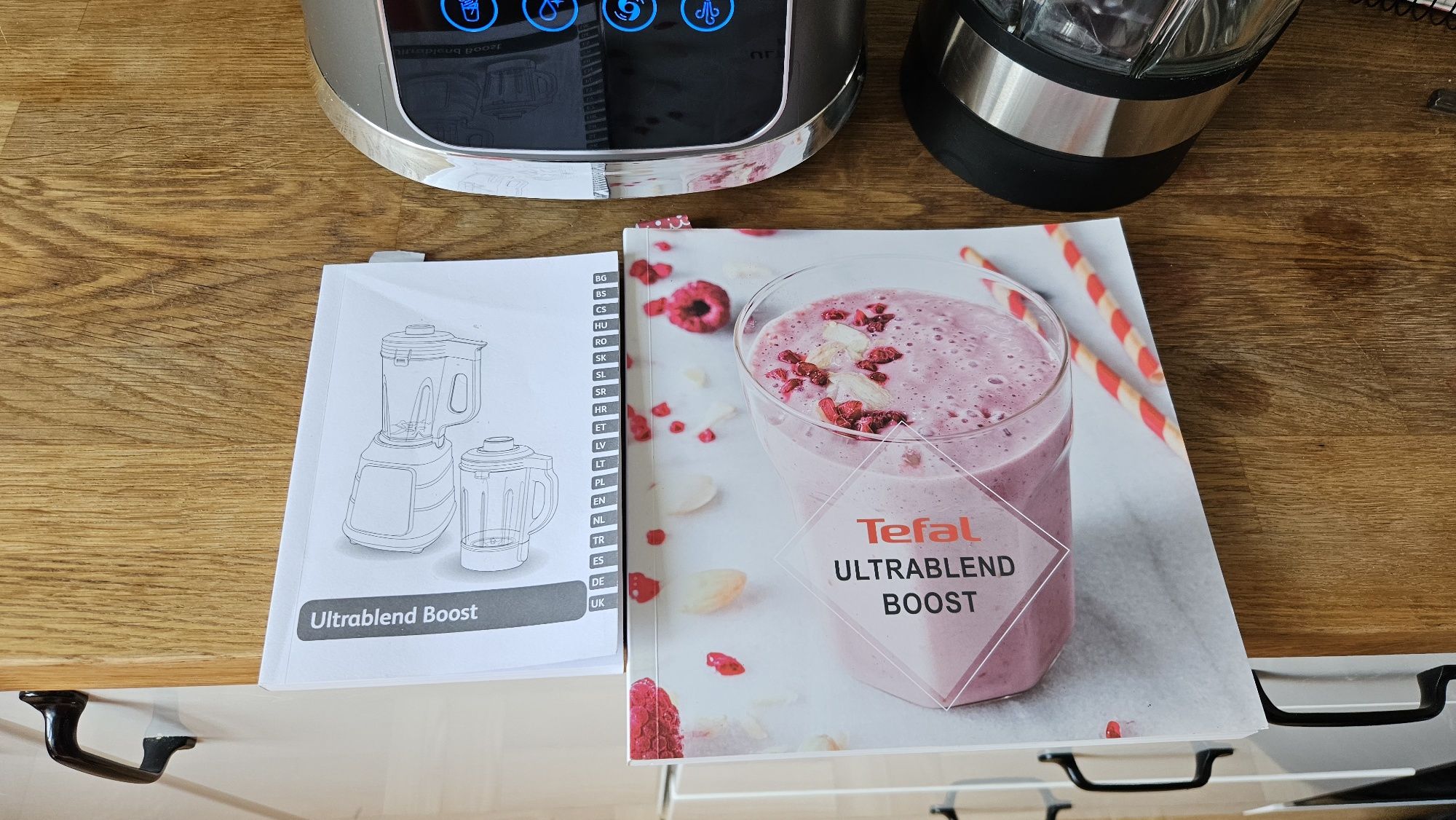 Blender Tefal Ultrablend boost vacuum próżniowy,2 kielichy