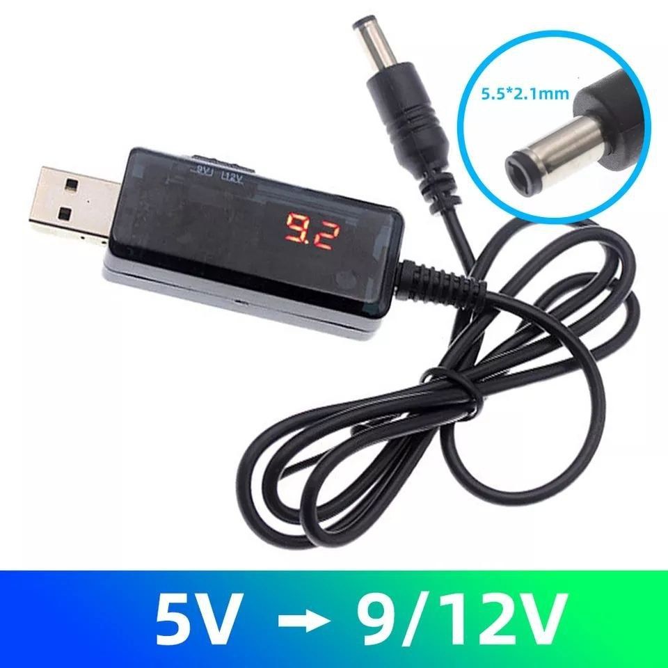 USB перетворювач з 5v на 9v (12v)