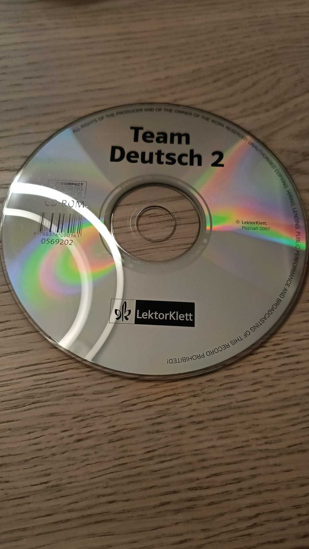 Team Deutsch 1 i 2 - tylko płyty CD