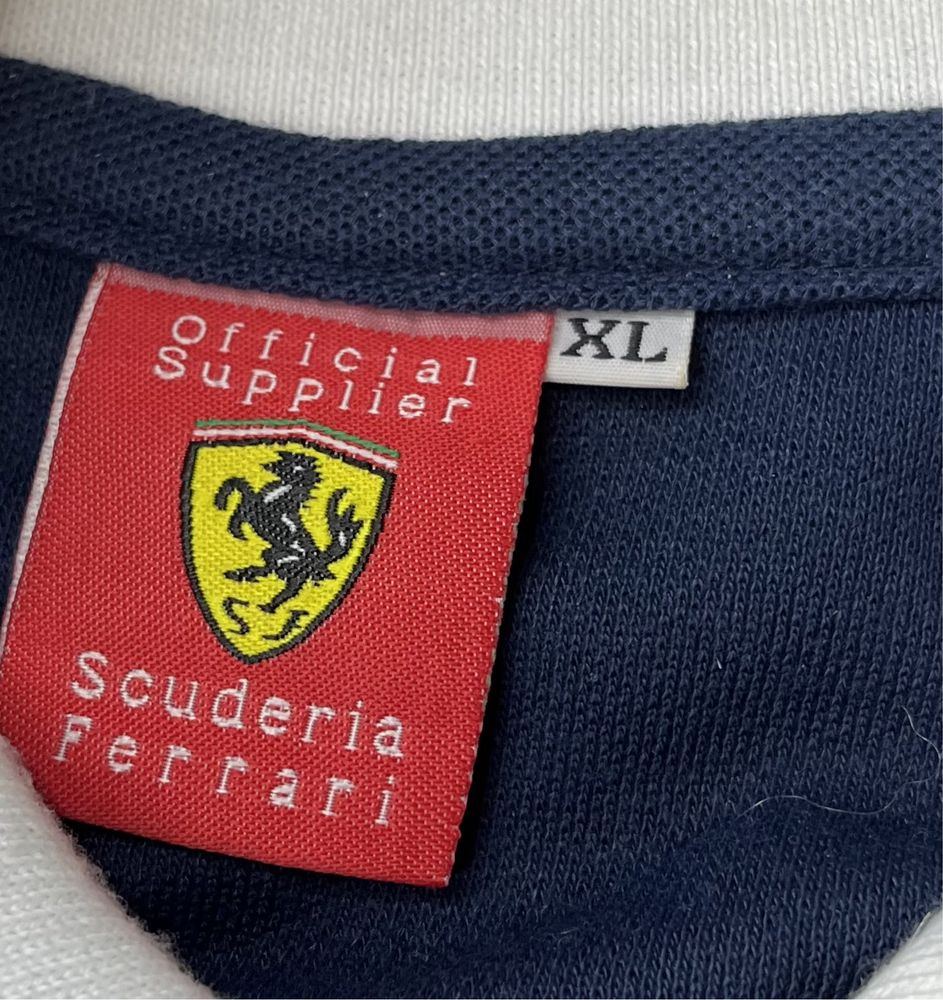 Футболка Scuderia Ferrari + Shell F-1. Вінтаж В ідеалі! Розмір XL