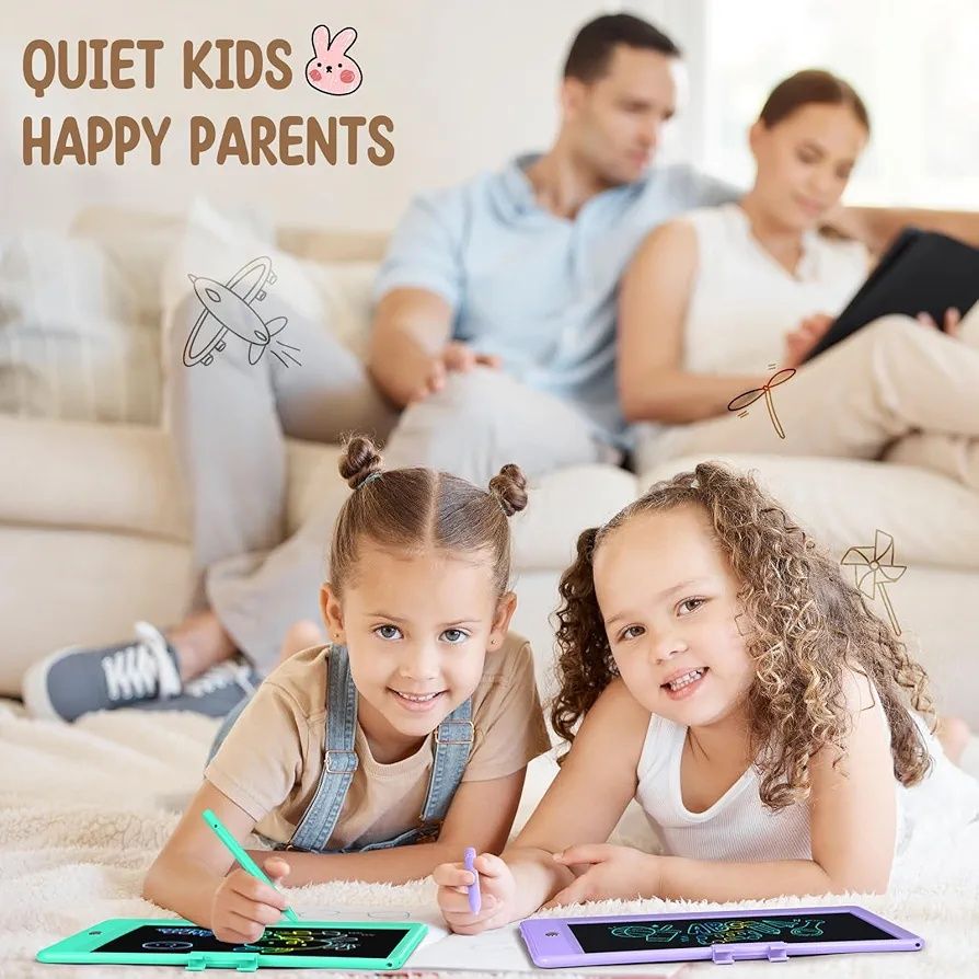 2x tablet graficzny, tablica do rysowania dla dzieci 12 cali multikolo