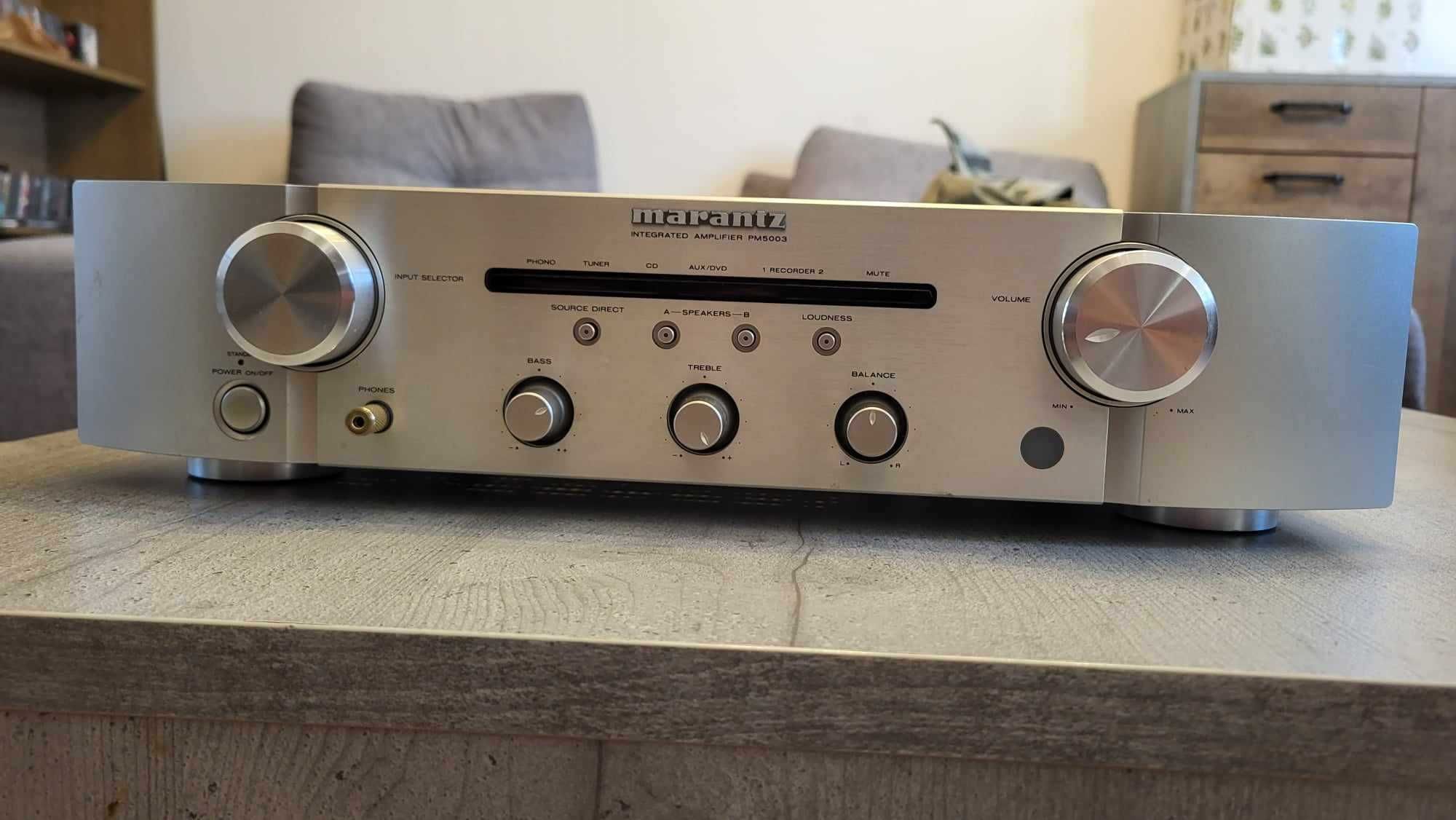 Wzmacniacz Marantz PM 5003, Głośniki Astra 4