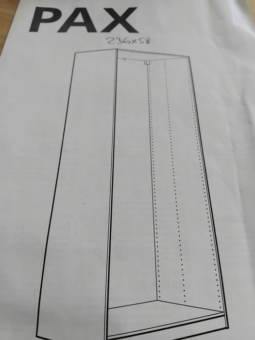 Roupeiro novo aberto Ikea