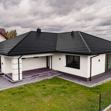TREND blachodachówka dwumodułowa Blachotrapez MAT TK ral 7016 OD RĘKI