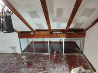 Trabalho residencial, trabalhos em pladur, pintura, estuque,barramento