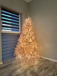 Składana choinka pudrowy róż 180 cm Costaway
