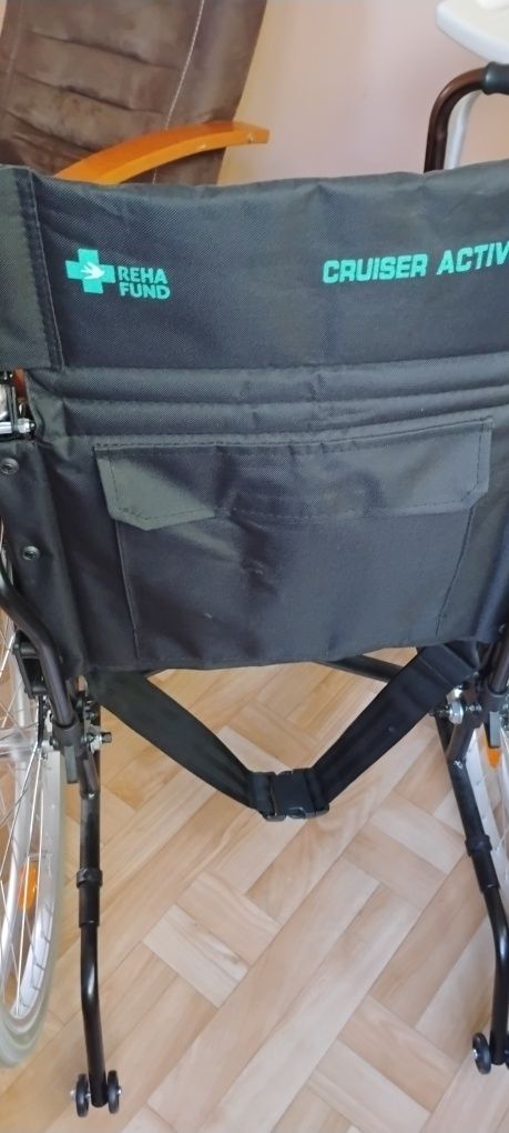 Wózek inwalidzki aluminiowy