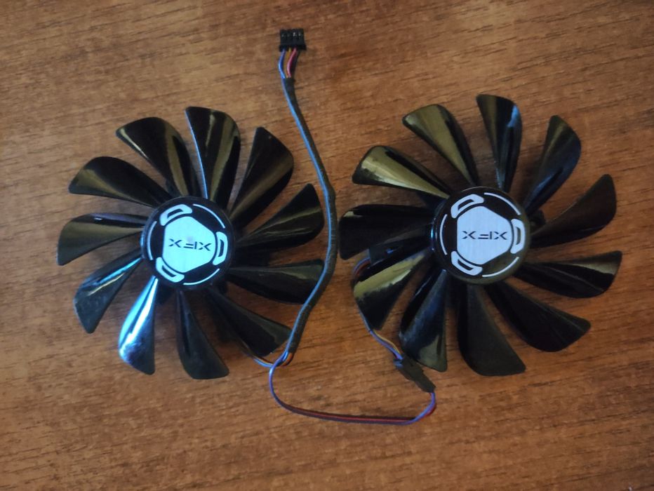 Кулера-вентиляторы XFX Radeon RX 5600 5700XT.