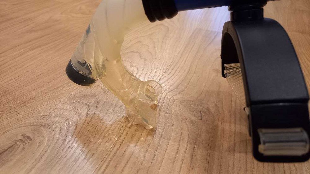 Дихальна трубка для ниряння (снорклінгу) Aqua Speed Comet.