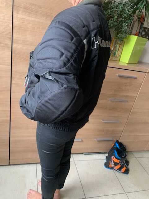 Kurtka motocyklowa KAWASAKI S 46 Scotchlite 3M NOWA podpinka