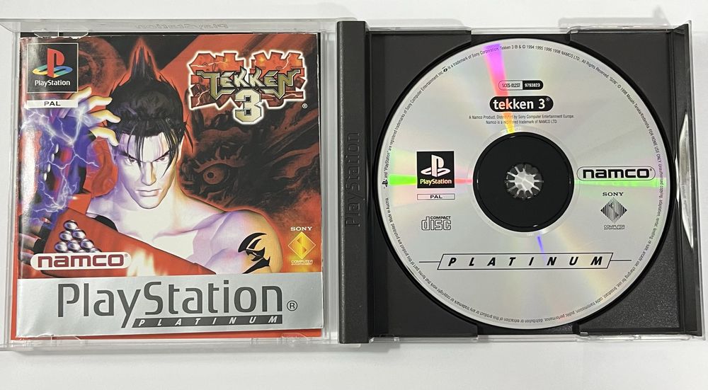 [PS1] Sony Playstation 1 - Tekken 3 Platinum PAL