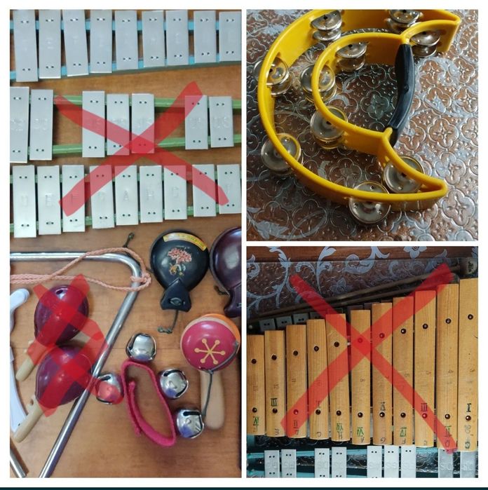 Дитячі музичні інструменти для ансамблю