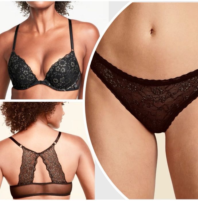 Комплект Виктория сикрет. Бюст пуш 75а 70В труси S, Victoria's secret
