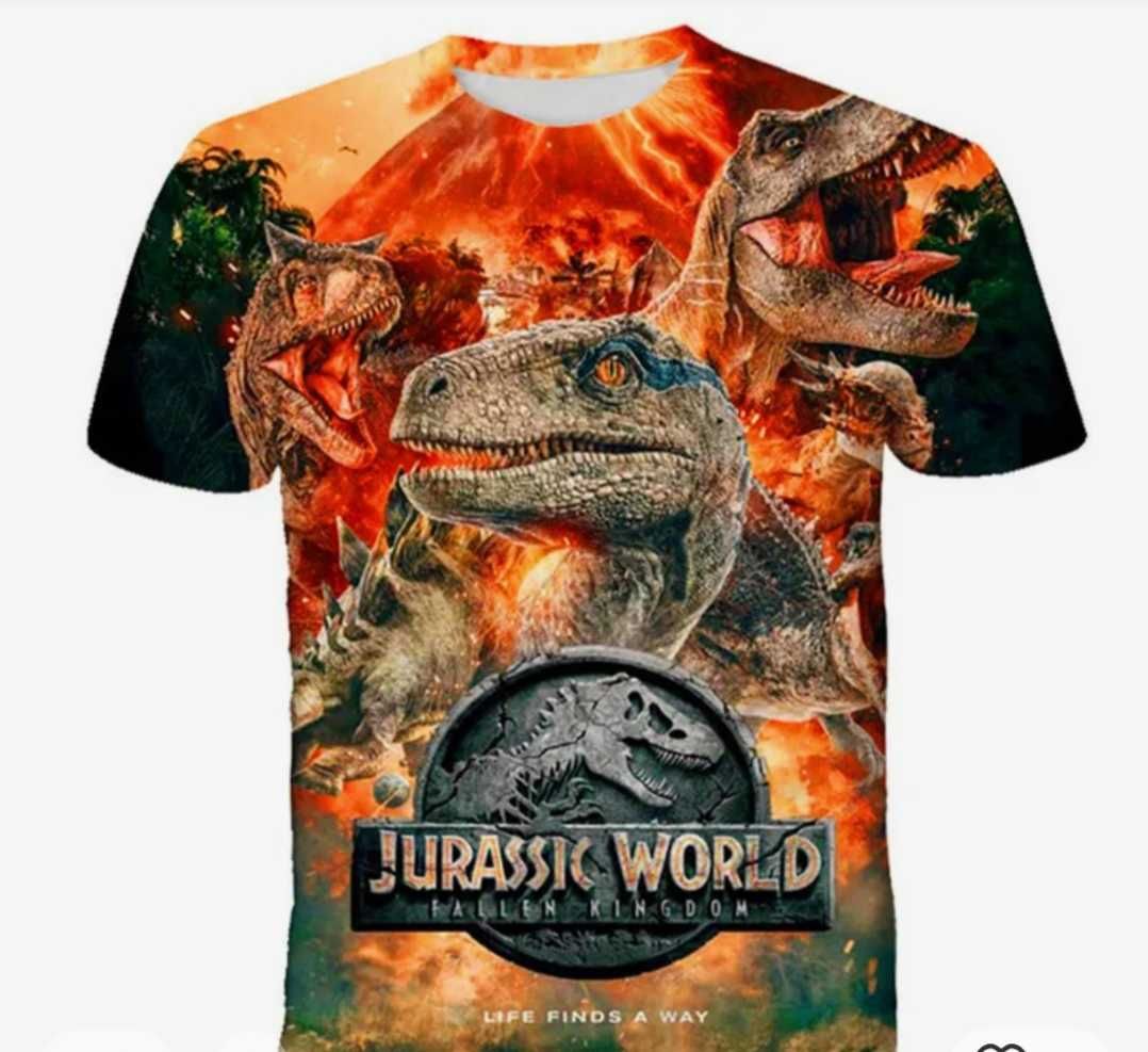 Tshirt Jurassic 7-9 anos