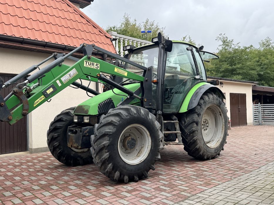 Deutz Agrotron 85 tur ciagnik rolniczy ładowacz rewers