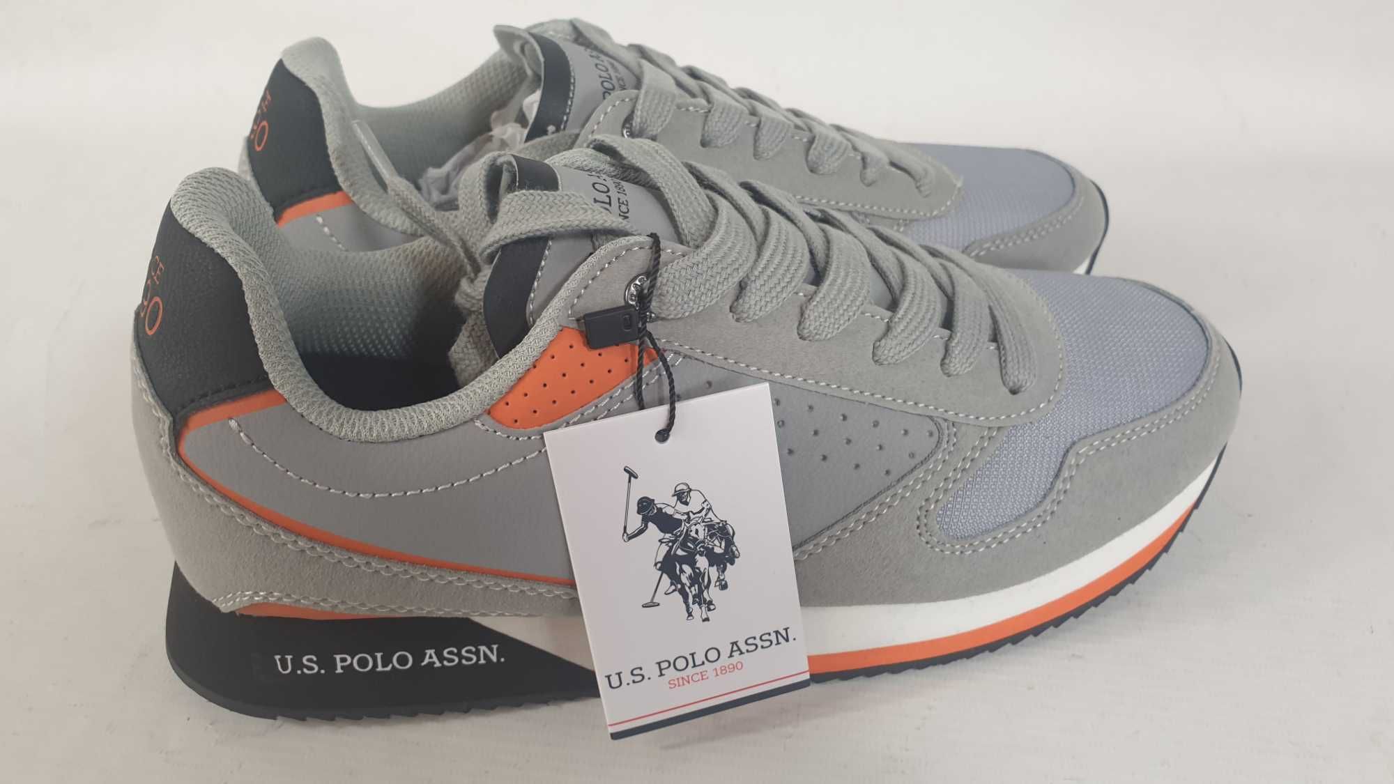 U.S. Polo Assn. Buty męskie sportowe skóra r. 44