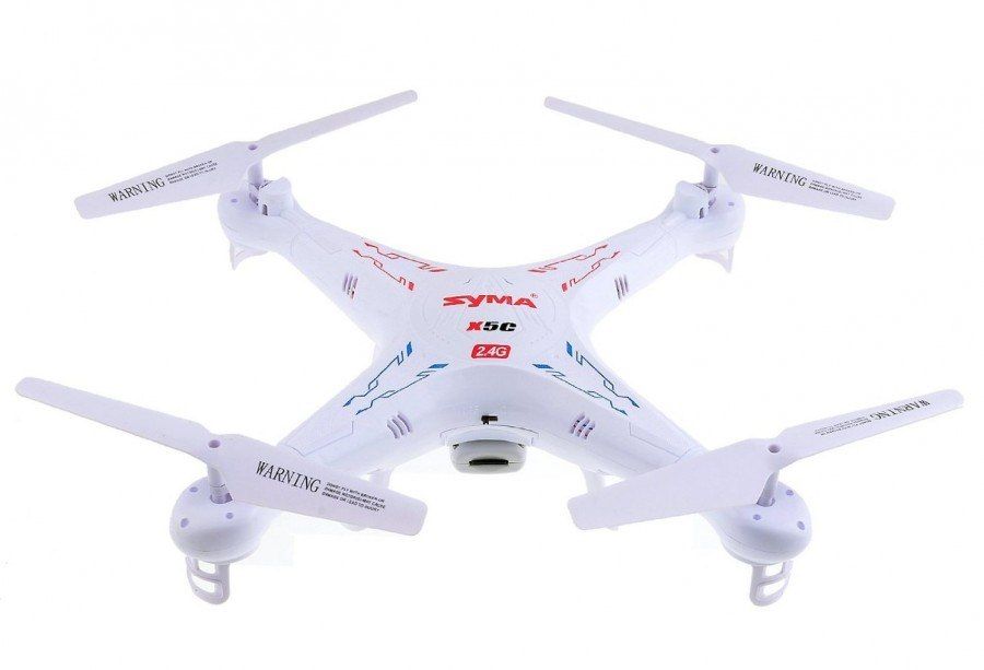Dron syma X5C (kamera 2MP, 2.4GHz, żyroskop, zasięg do 50m, 31cm)