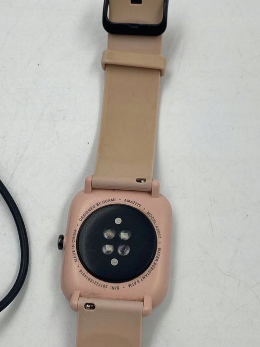 uszkodozny smartwatch amazfit bip u różowy 1.43 cala bluetooth opis