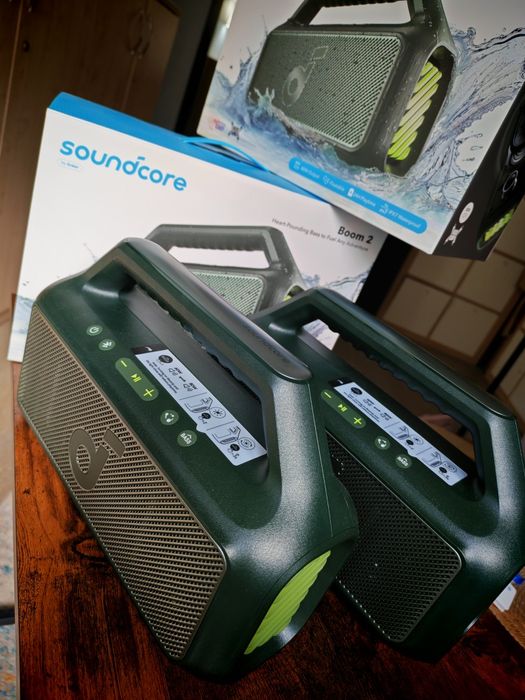 "NOWE" Zielone Soundcore Motion Boom 2 / 80 Wat / GW 2 Lata