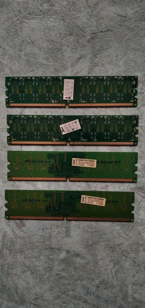Оперативная память DDR2 Apacer & Kingston