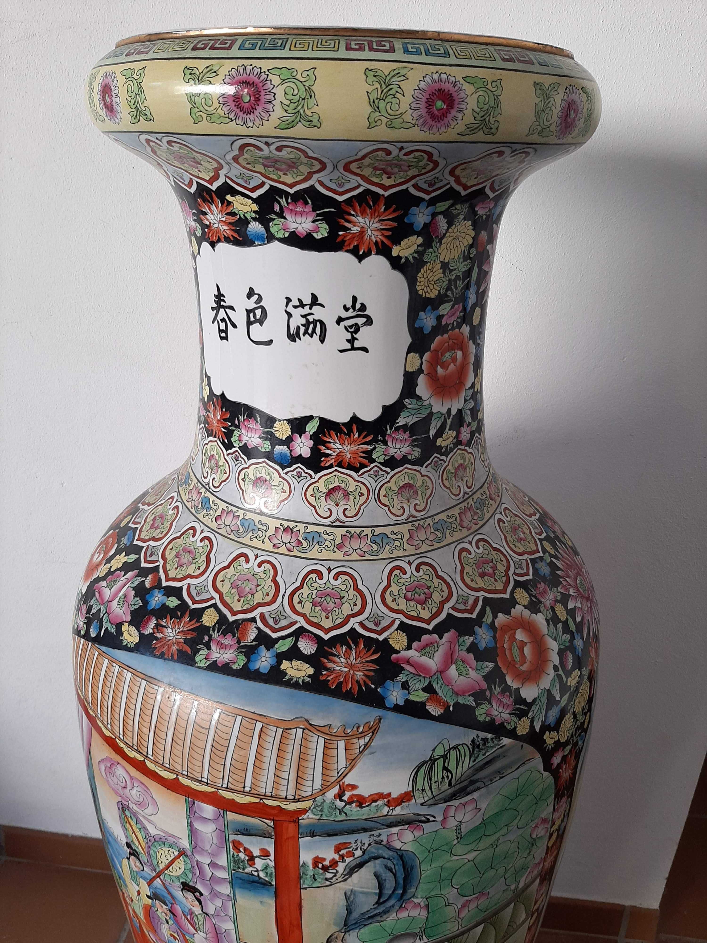 Jarrão porcelana chinesa 1,5m altura