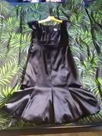 Czarna sukienka wizytowa rozmiar M/L