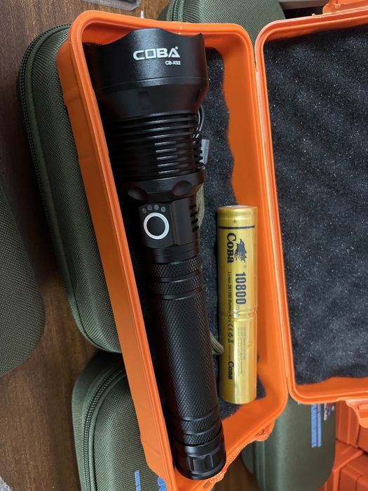 Lanterna ultra potente zoom longas distancias