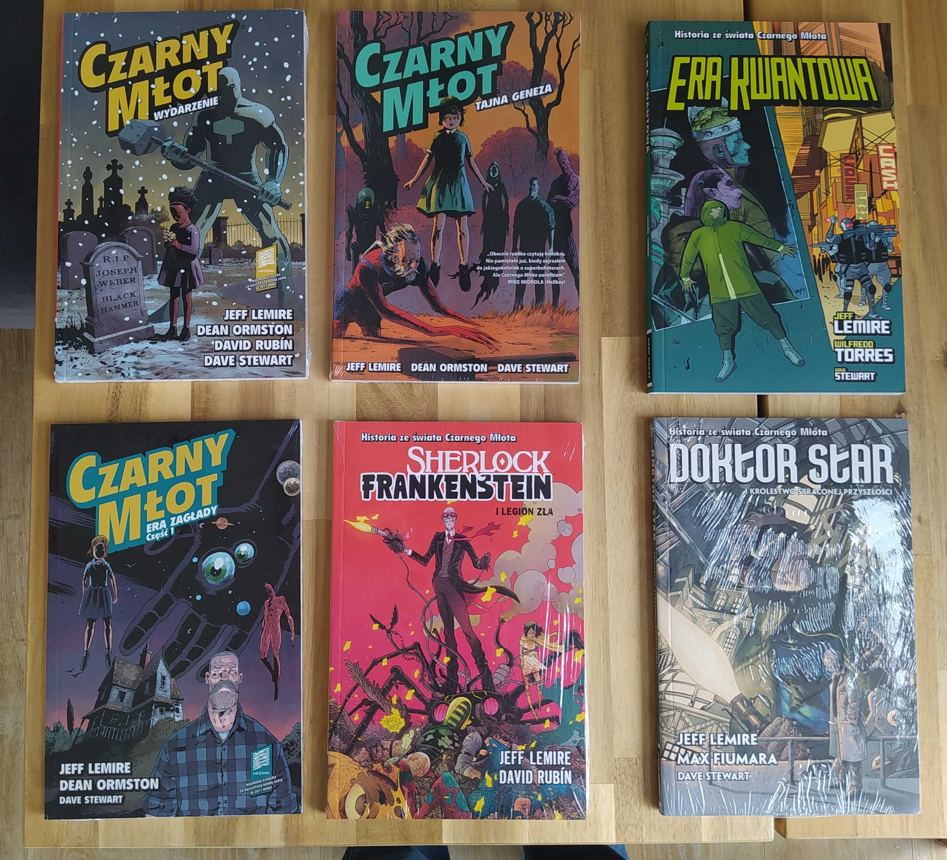 Czarny Młot 1-3, Era kwantowa, Doktor Star, Sherlock Frankenstein