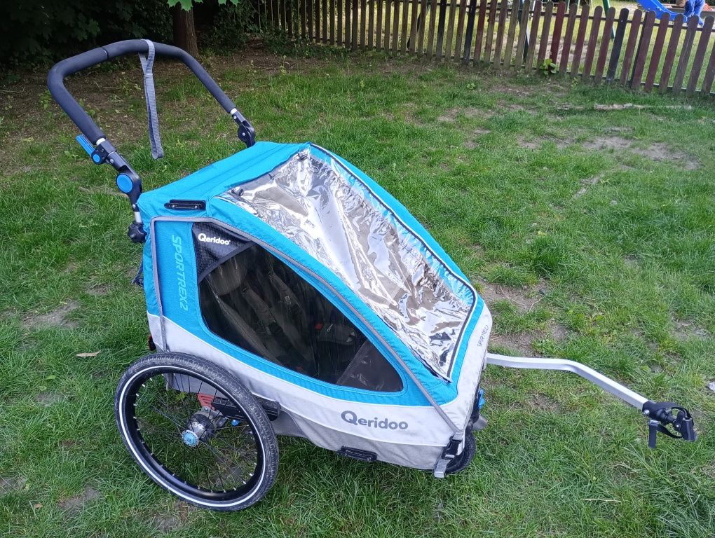 Przyczepka rowerowa Qeridoo Sportrex 2