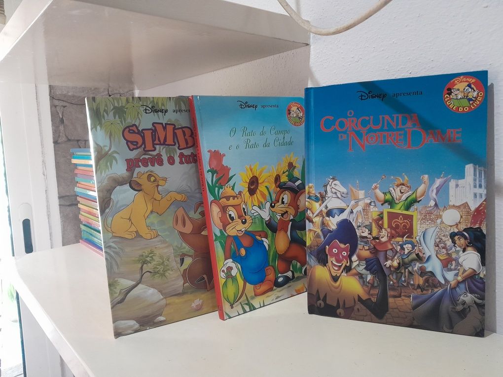 Coleção livros Disney, 57 livros