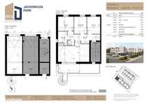JACHOWICZA PARK Mieszkanie 63,25 m2 - Drabinianka