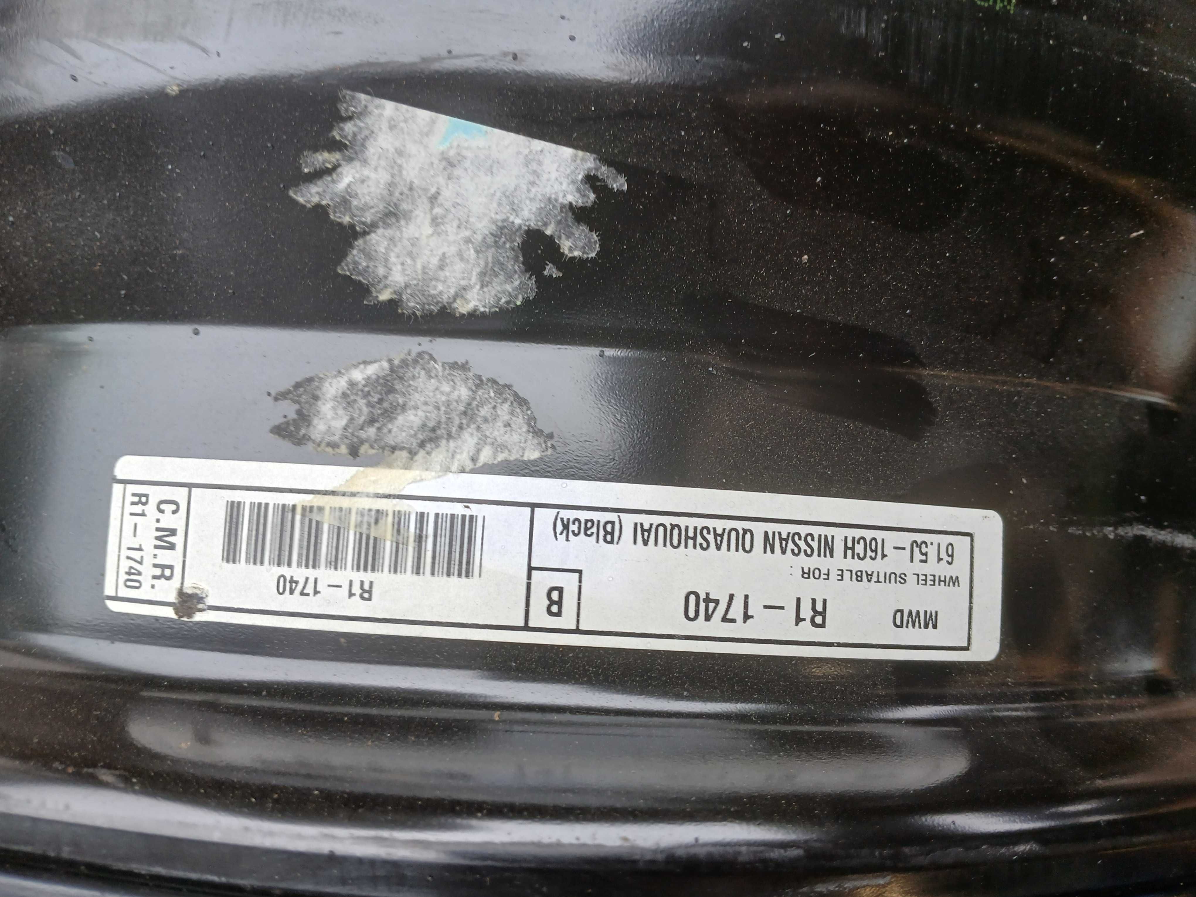 4x felgi stalowe 16 5x114,3 66.1mm Dacia Duster Renault Megane Clio