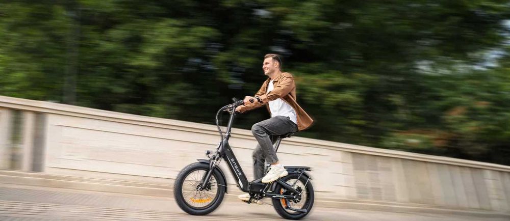 Rower elektryczny Engwe L20 3.0 Boost - pełna amortyzacja, do 135 km