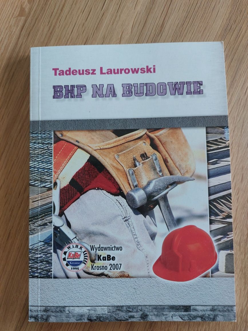 BHP na budowie, książka